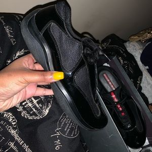 PRADA, Size: 38, Color: Black